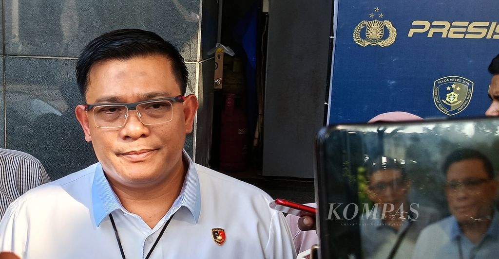 Kepala Direktur Reserse Kriminal Khusus Polda Metro Jaya Komisaris Besar Ade Safri Simanjuntak.