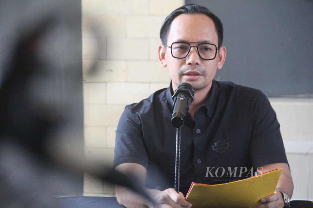 Direktur Reserse Kriminal Umum Polda Daerah Istimewa Yogyakarta (DIY) Komisaris Besar FX Endriadi 