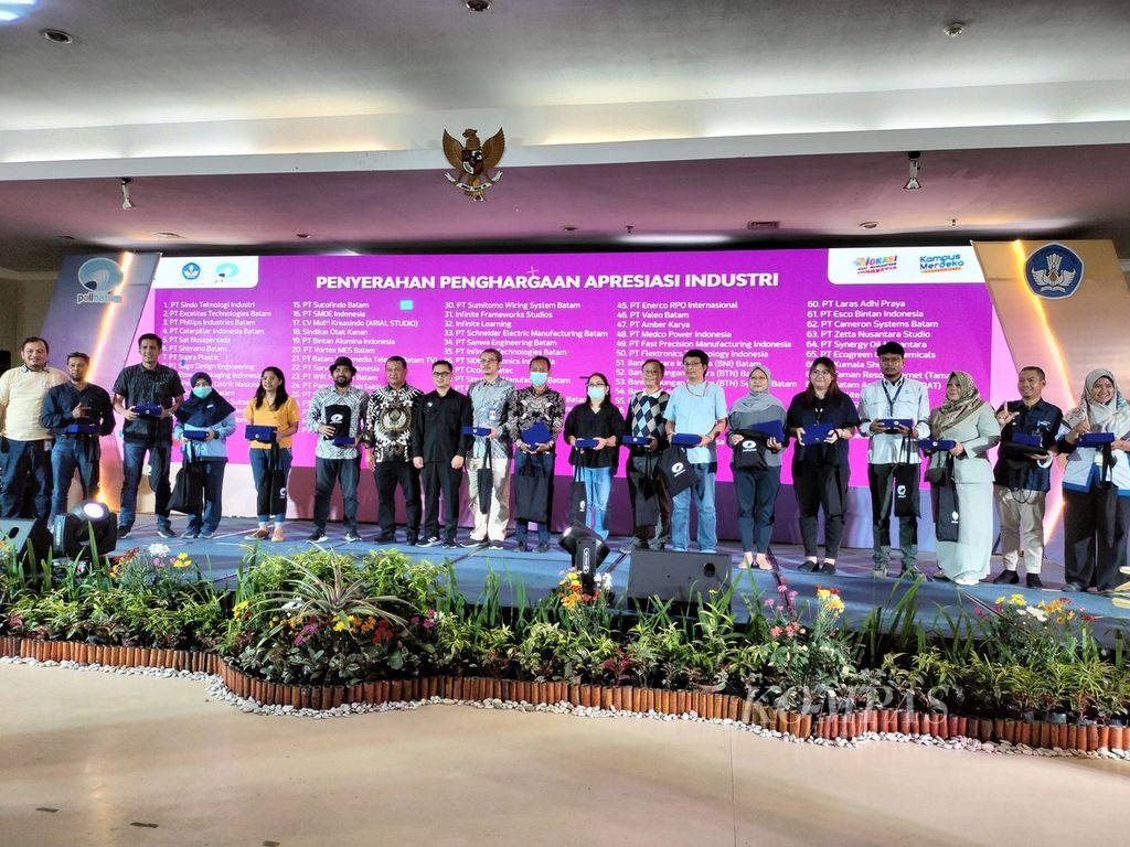 Politeknik Negeri Batam (Polibatam) menggelar Polibatam Industry Festival di Kampus Polibatam, di Kota Batam, Kamis (12/1/2023). 