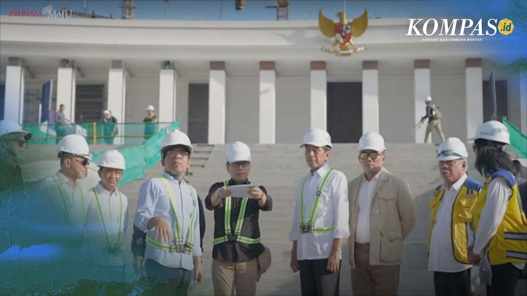 Meski Optimistis Upacara di IKN, Presiden Jokowi Belum Terbitkan Keppres Perpindahan Ibu Kota ke IKN.