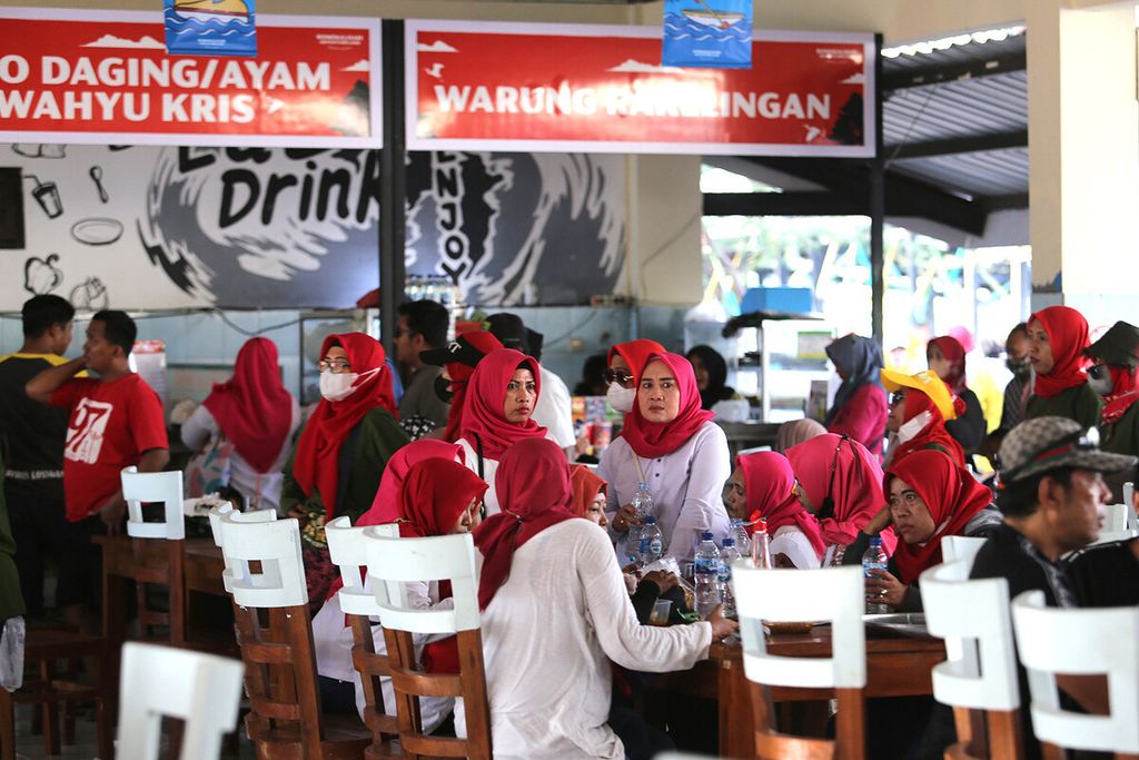 Obyek wisata terbaru di Kota Surabaya yang berada di wilayah barat, yakni Romokalisari Adventure Land, Minggu (25/12/2022). Keberadaan obyek wisata ini sekaligus untuk mengangkat ekonomi pelaku UMKM.
