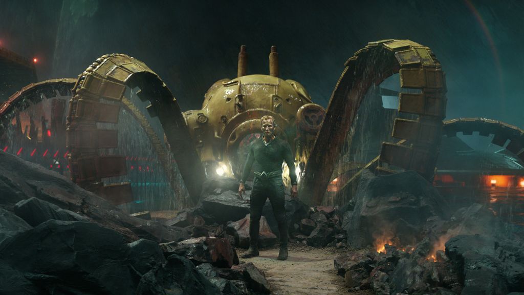 Salah satu adegan di film<i> Aquaman and The Lost Kingdom</i>.