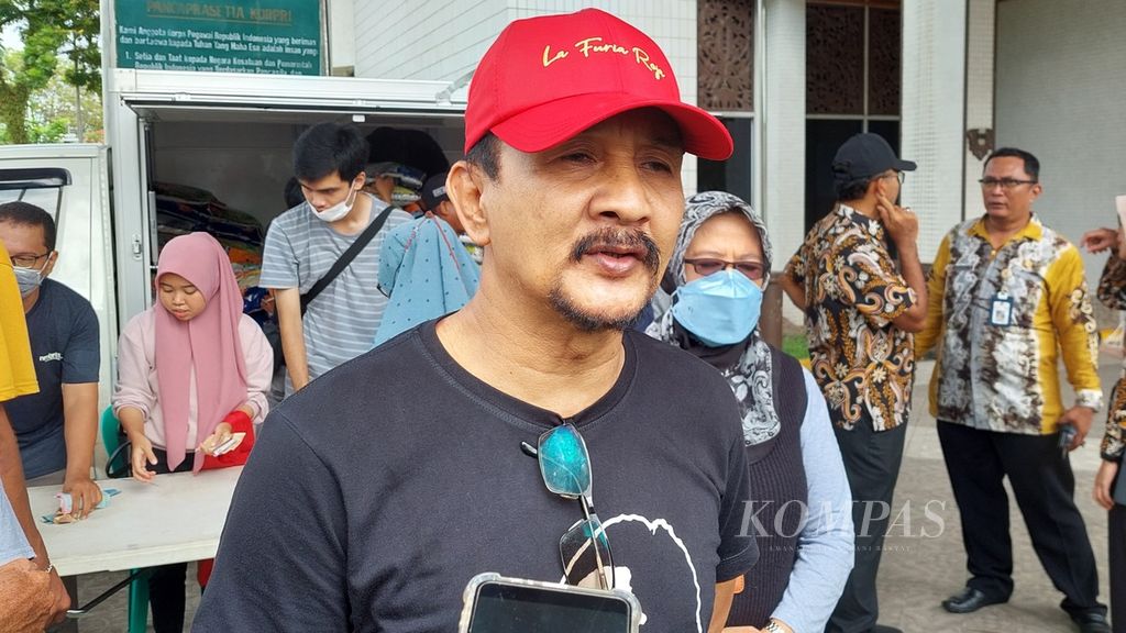 Kepala Dinas Tanaman Pangan dan Hortikultura Provinsi Kalimantan Selatan Syamsir Rahman