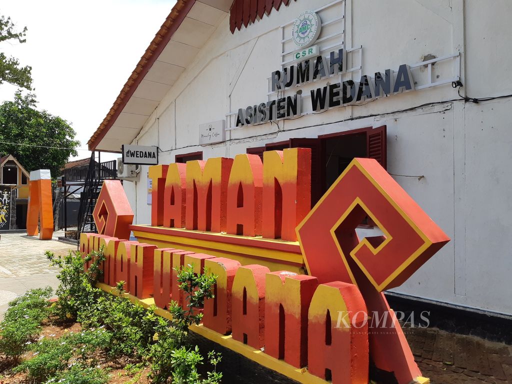 Suasana di Rumah Asisten Wedana, salah satu bangunan cagar budaya di Kota Metro, Lampung, Sabtu (24/2/2024). 