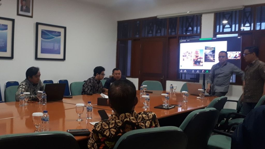 Suasana diskusi "Menangkal Ujaran Kebencian dalam Pemilu 2024" di Universitas Paramadina, Jakarta Selatan, Kamis (2/3/2023).