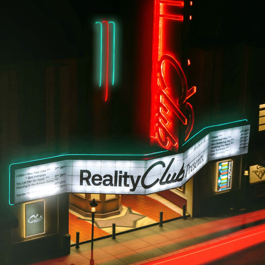 Cover album ketiga Reality Club, <i>Reality Club Presents...</i>.