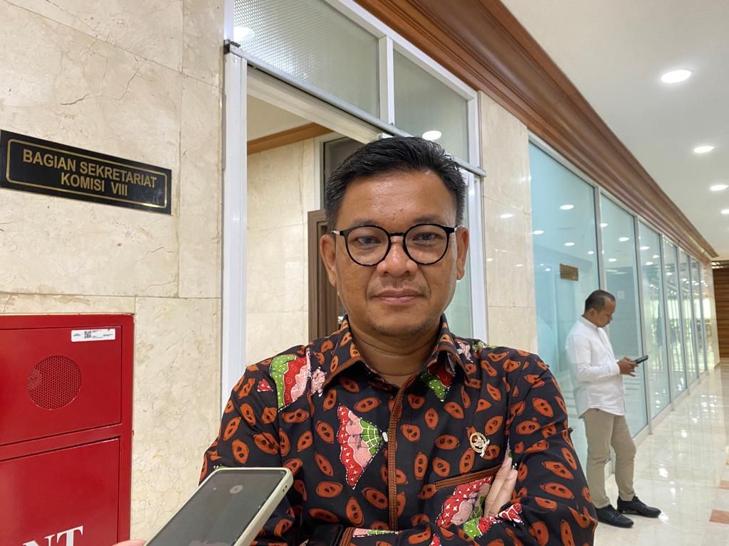 Ketua Dewan Pimpinan Pusat (DPP) Partai Golkar Ace Hasan Syadzily di Kompleks Parlemen, Jakarta, Rabu (1/11/2023).