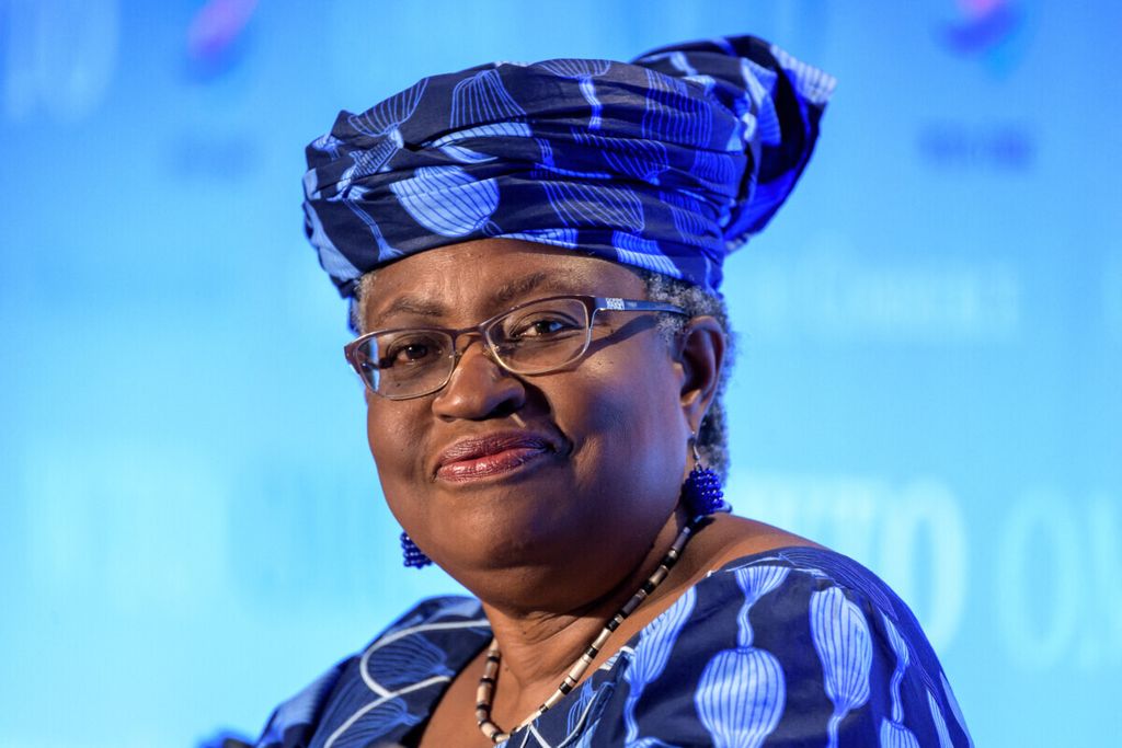 Direktur Jenderal Organisasi Perdagangan Dunia (WTO) Ngozi Okonjo-Iweala