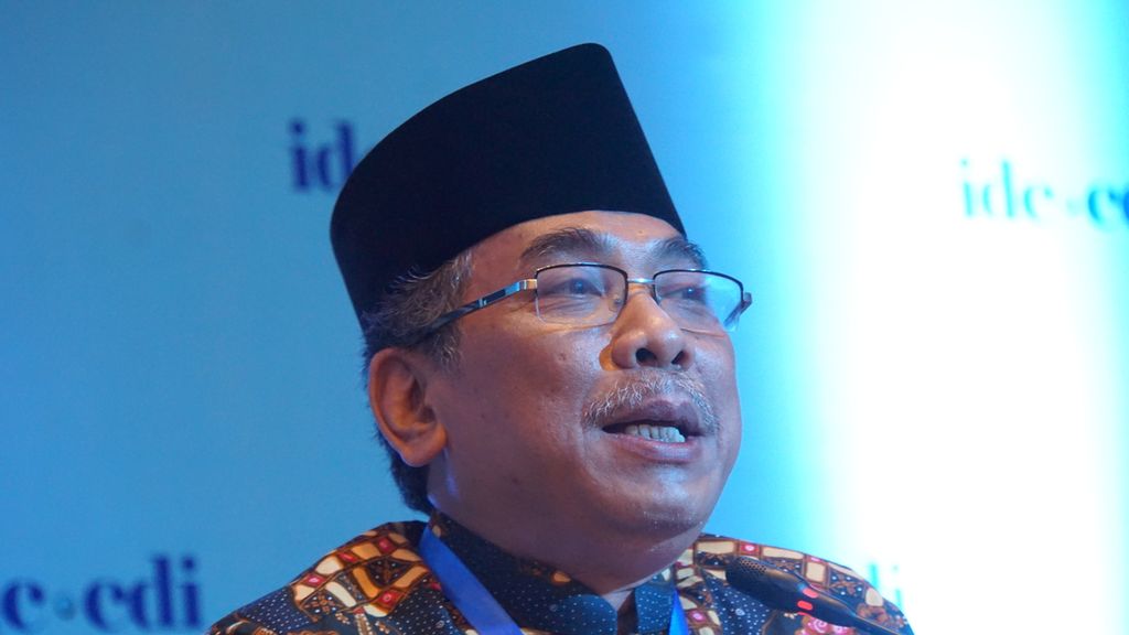 KH Yahya Cholil Staquf, di Yogyakarta, Kamis (23/1/2020).