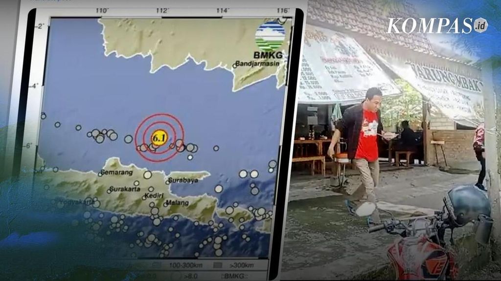 Gempa M 6,1 Guncang Tuban, Jawa Timur, Terasa hingga Kota Semarang
