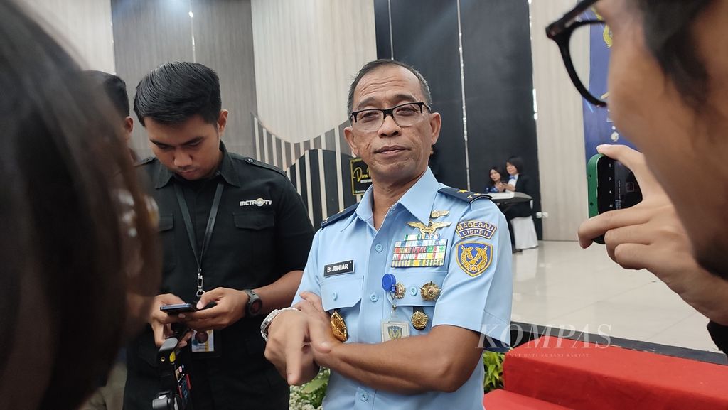 Kepala Dinas Penerangan TNI Angkatan Udara Marsekal Pertama Bambang Juniar Djatmiko