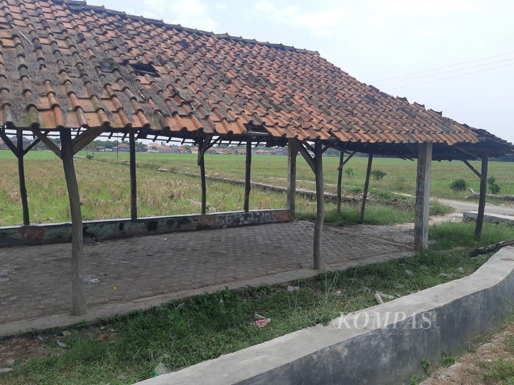 Potret lokasi kasus perundungan terhadap anak disabilitas, Rabu (21/9/2022), di Desa Bojong Kulon, Kecamatan Susukan, Kabupaten Cirebon, Jawa Barat.